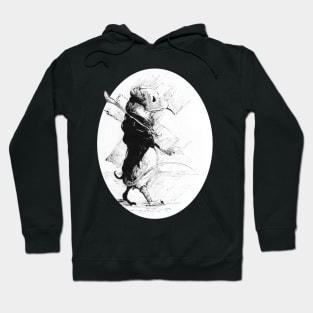 Plague rat 06/12/23 - Fantasy inspired art and designs Hoodie